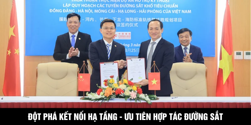 Đột phá kết nối hạ tầng - Ưu tiên hợp tác đường sắt
