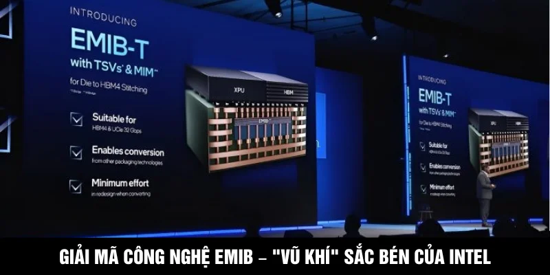 Giải mã công nghệ EMIB – "Vũ khí" sắc bén của Intel