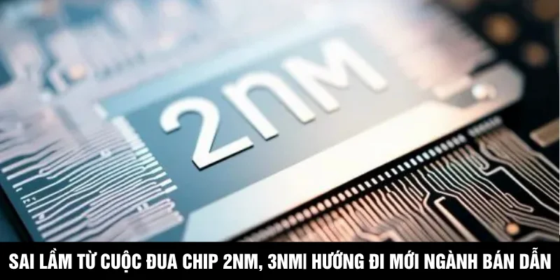 Sai Lầm Từ Cuộc Đua Chip 2nm, 3nm| Hướng Đi Mới Ngành Bán Dẫn