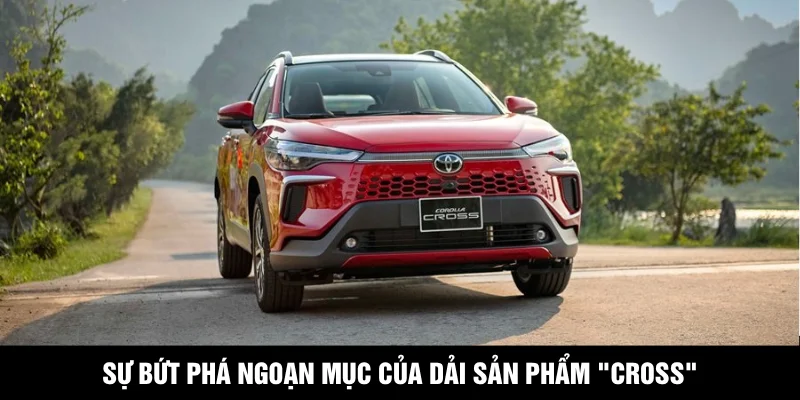 Sự bứt phá ngoạn mục của dải sản phẩm "Cross"