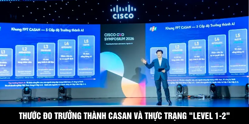Thước đo trưởng thành CASAN và thực trạng "level 1-2"